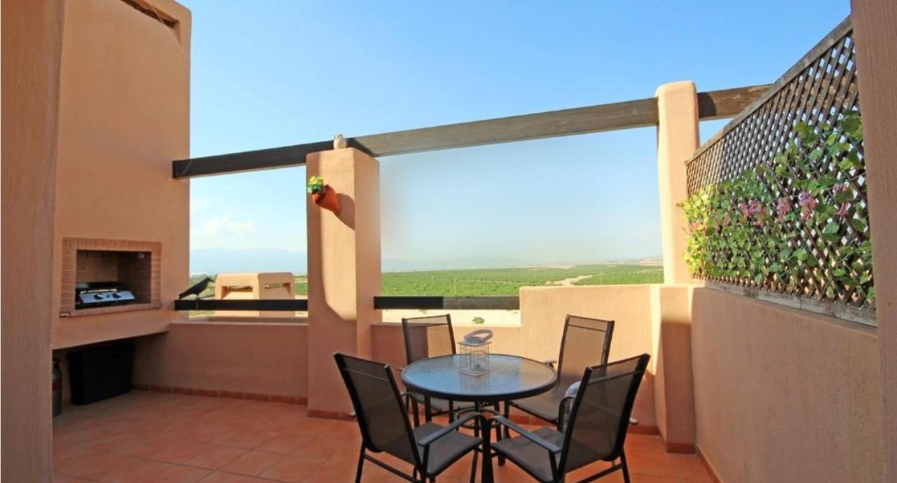 Casa Leona: Fully Furnished, Secure Golf Resort Penthouse Apartment With Gorgeous Views In Murcia Dış mekan fotoğraf
